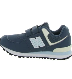 baskets et sneakers - - junior fille - Cuir - Bleu Marine - New balance