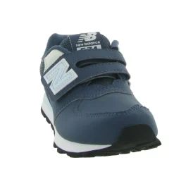baskets et sneakers - - junior fille - Cuir - Bleu Marine - New balance