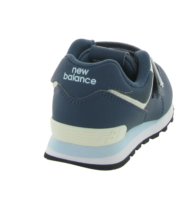 baskets et sneakers - - junior fille - Cuir - Bleu Marine - New balance