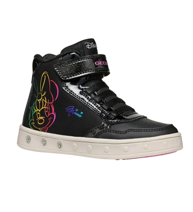 baskets et sneakers - - junior fille - Synthétique - Noir - Geox