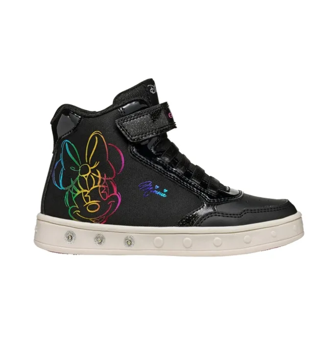 baskets et sneakers - - junior fille - Synthétique - Noir - Geox
