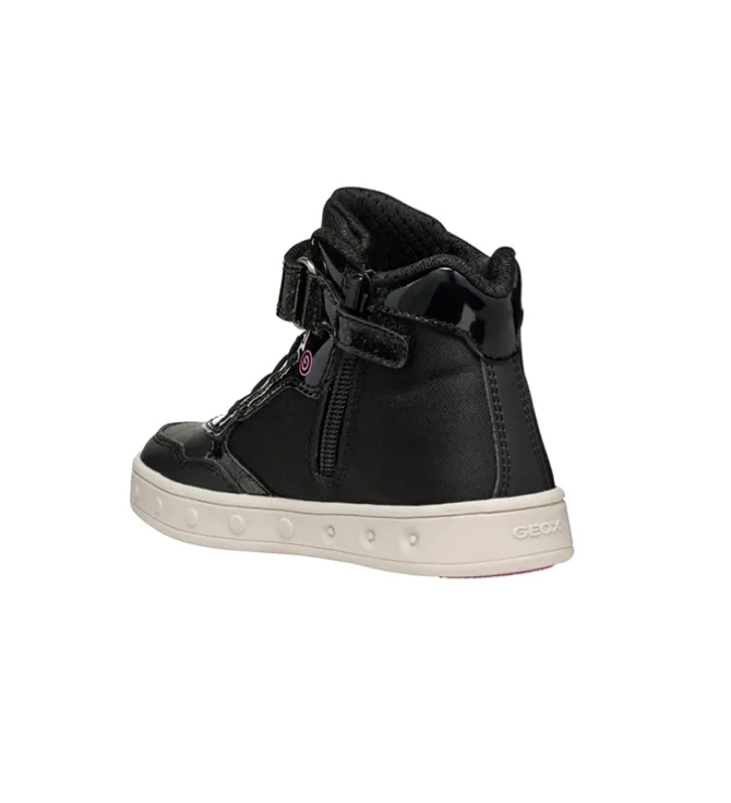 baskets et sneakers - - junior fille - Synthétique - Noir - Geox