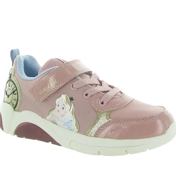baskets et sneakers - - junior fille - Synthétique - Rose - Geox