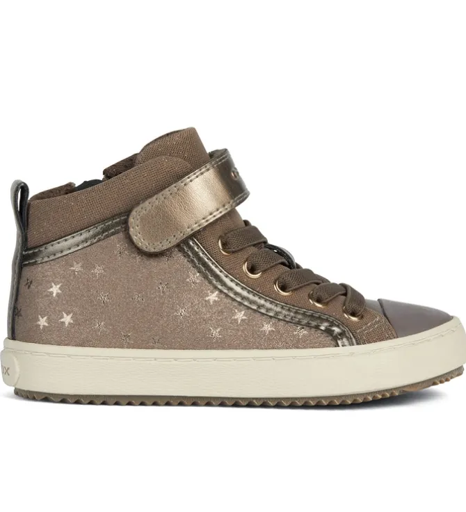 baskets et sneakers - - junior fille - Synthétique - Marron - Geox