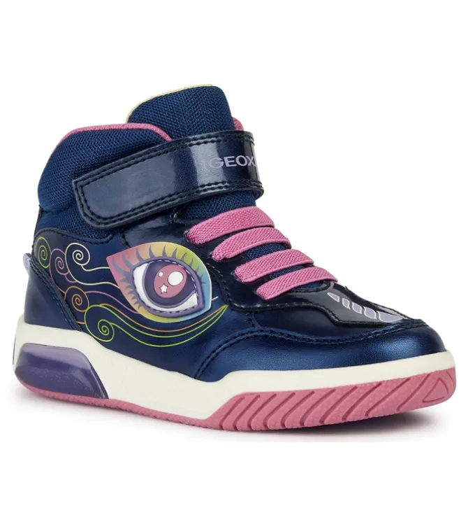 baskets et sneakers - - junior fille - Synthétique - Bleu - Geox