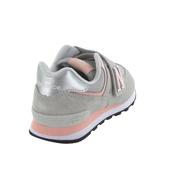 baskets et sneakers - - junior fille - Nubuck - Gris - New balance