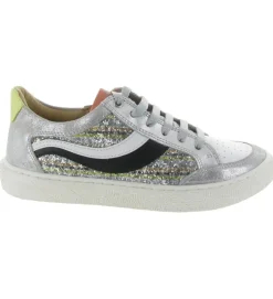 baskets et sneakers - - junior fille - Cuir - Argent - Adolie