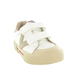 baskets et sneakers - - junior garcon - Cuir - Beige - Victoria