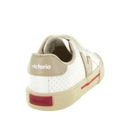 baskets et sneakers - - junior garcon - Cuir - Beige - Victoria