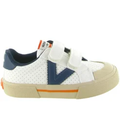 baskets et sneakers - - junior garcon - Cuir - Bleu Marine - Victoria