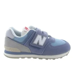 baskets et sneakers - - junior garcon - Nubuck - Bleu - New balance