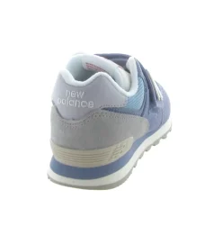 baskets et sneakers - - junior garcon - Nubuck - Bleu - New balance