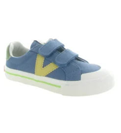 baskets et sneakers - - junior garcon - Toile - Bleu - Victoria
