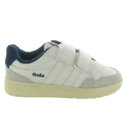 baskets et sneakers - - junior garcon - Cuir - Blanc - Gola