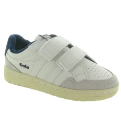 baskets et sneakers - - junior garcon - Cuir - Blanc - Gola