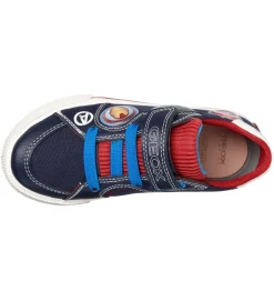 baskets et sneakers - - junior garcon - Synthétique - Bleu - Geox