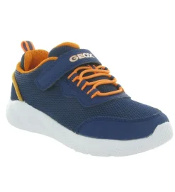 baskets et sneakers - - junior garcon - Synthétique - Bleu - Geox
