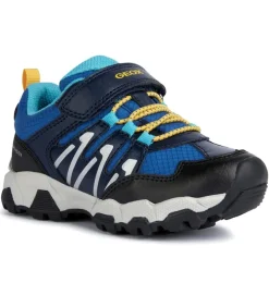 baskets et sneakers - - junior garcon - Toile - Bleu - Geox