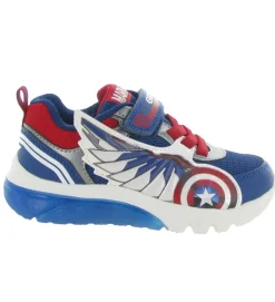 baskets et sneakers - - junior garcon - Synthétique - Bleu - Geox