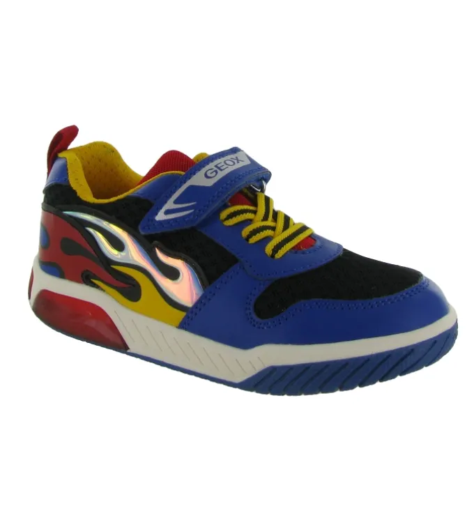 baskets et sneakers - - junior garcon - Synthétique - Bleu - Geox
