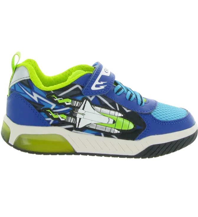 baskets et sneakers - - junior garcon - Synthétique - Bleu - Geox