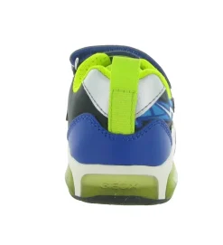 baskets et sneakers - - junior garcon - Synthétique - Bleu - Geox