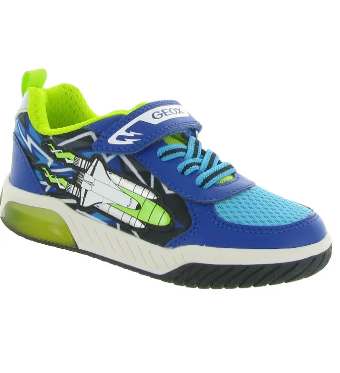 baskets et sneakers - - junior garcon - Synthétique - Bleu - Geox
