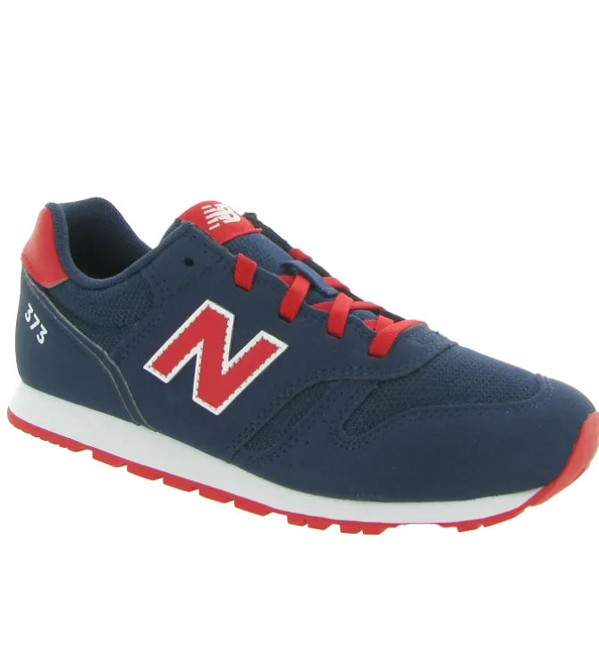 baskets et sneakers - - junior garcon - Nubuck - Bleu Marine - New balance