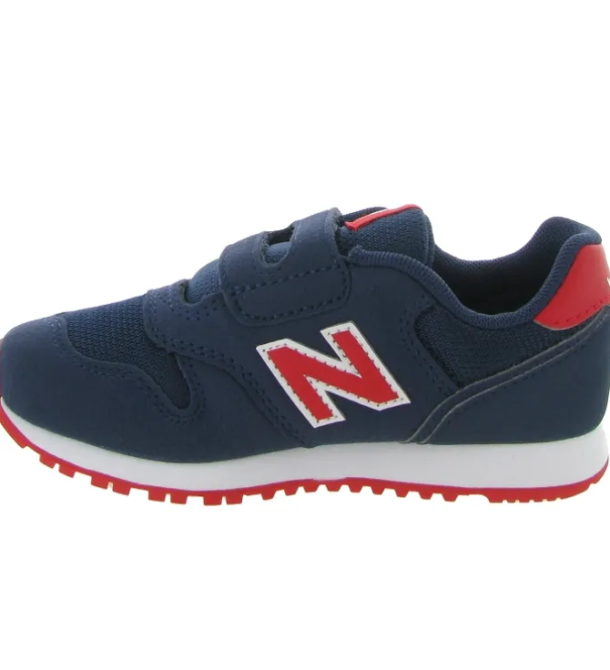 baskets et sneakers - - junior garcon - Nubuck - Bleu Marine - New balance
