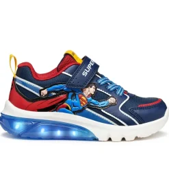 baskets et sneakers - - junior garcon - Synthétique - Bleu - Geox