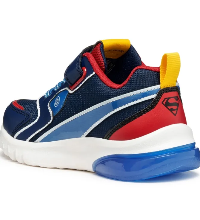 baskets et sneakers - - junior garcon - Synthétique - Bleu - Geox