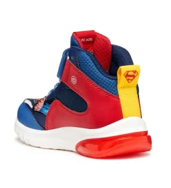 baskets et sneakers - - junior garcon - Synthétique - Bleu - Geox