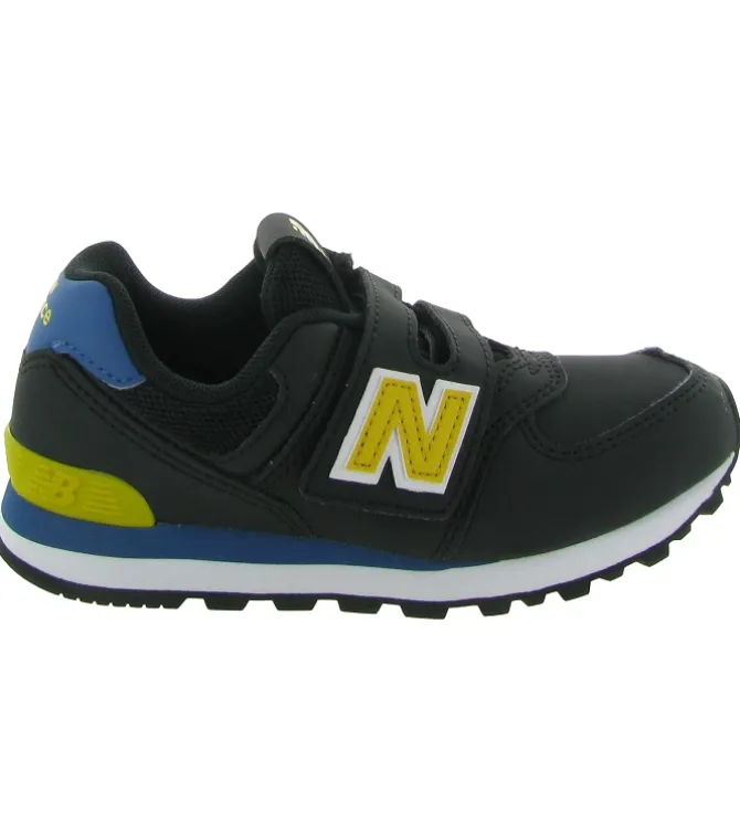 baskets et sneakers - - junior garcon - Nubuck - Bleu Marine - New balance