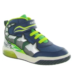 baskets et sneakers - - junior garcon - Synthétique - Bleu - Geox