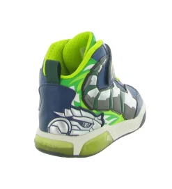 baskets et sneakers - - junior garcon - Synthétique - Bleu - Geox