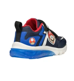 baskets et sneakers - - junior garcon - Synthétique - Bleu - Geox