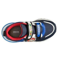 baskets et sneakers - - junior garcon - Synthétique - Bleu - Geox