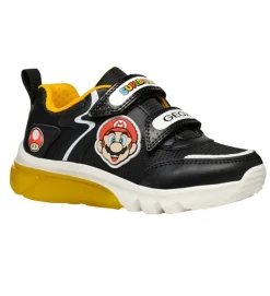 baskets et sneakers - - junior garcon - Synthétique - Jaune - Geox