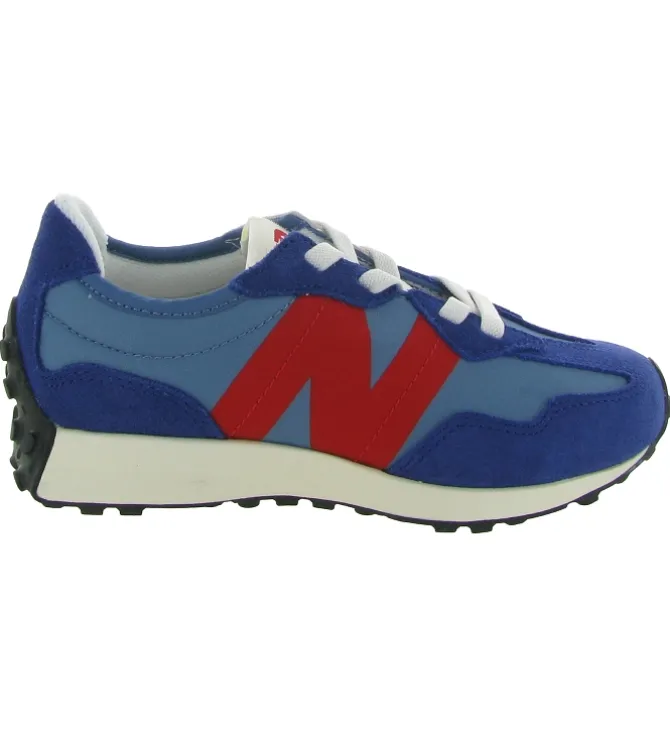 baskets et sneakers - - junior garcon - Nubuck - Bleu - New balance