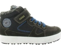 baskets et sneakers - - junior garcon - Cuir - Gris - Primigi