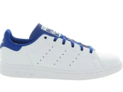 baskets et sneakers - - junior garcon - Cuir - Bleu - Adidas