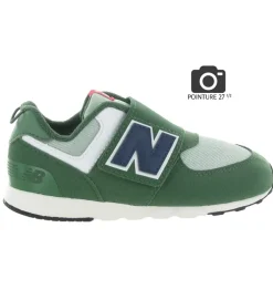 baskets et sneakers - - junior garcon - Toile - Vert - New balance
