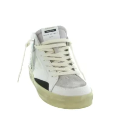 baskets et sneakers - Montante - homme - Cuir - Blanc - Crime london