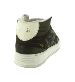 baskets et sneakers - Montante - homme - Cuir - Marron - Ama brand