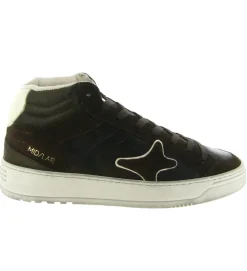 baskets et sneakers - Montante - homme - Cuir - Marron - Ama brand