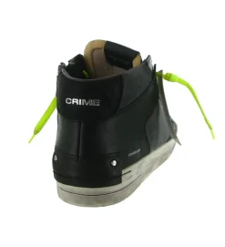 baskets et sneakers - Montante - homme - Cuir - Noir - Crime london