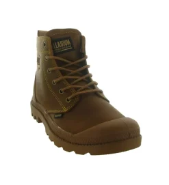 baskets et sneakers - Montante - homme - Cuir - Marron - Palladium