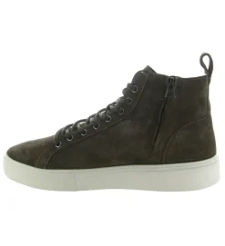 baskets et sneakers - Montante - homme - Nubuck - Marron - Black stone