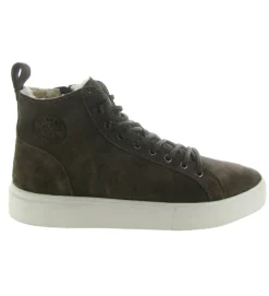 baskets et sneakers - Montante - homme - Nubuck - Marron - Black stone
