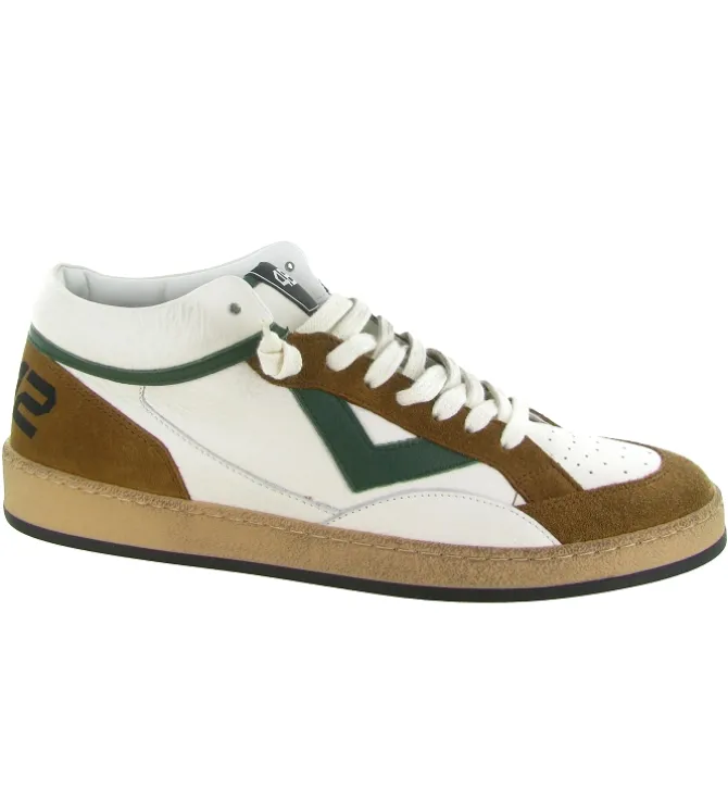 baskets et sneakers - Montante - homme - Cuir - Blanc - 4b12